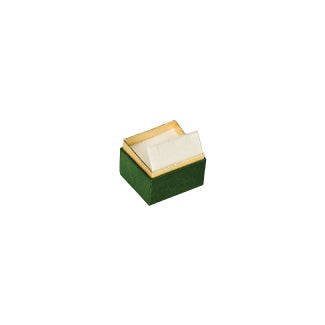 Two-tone Paper Clip Earring Box with Gold Accent