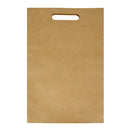 Kraft Merchandise Bag with Side Gusset