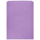 Colored Flat Paper Merchandise Bag