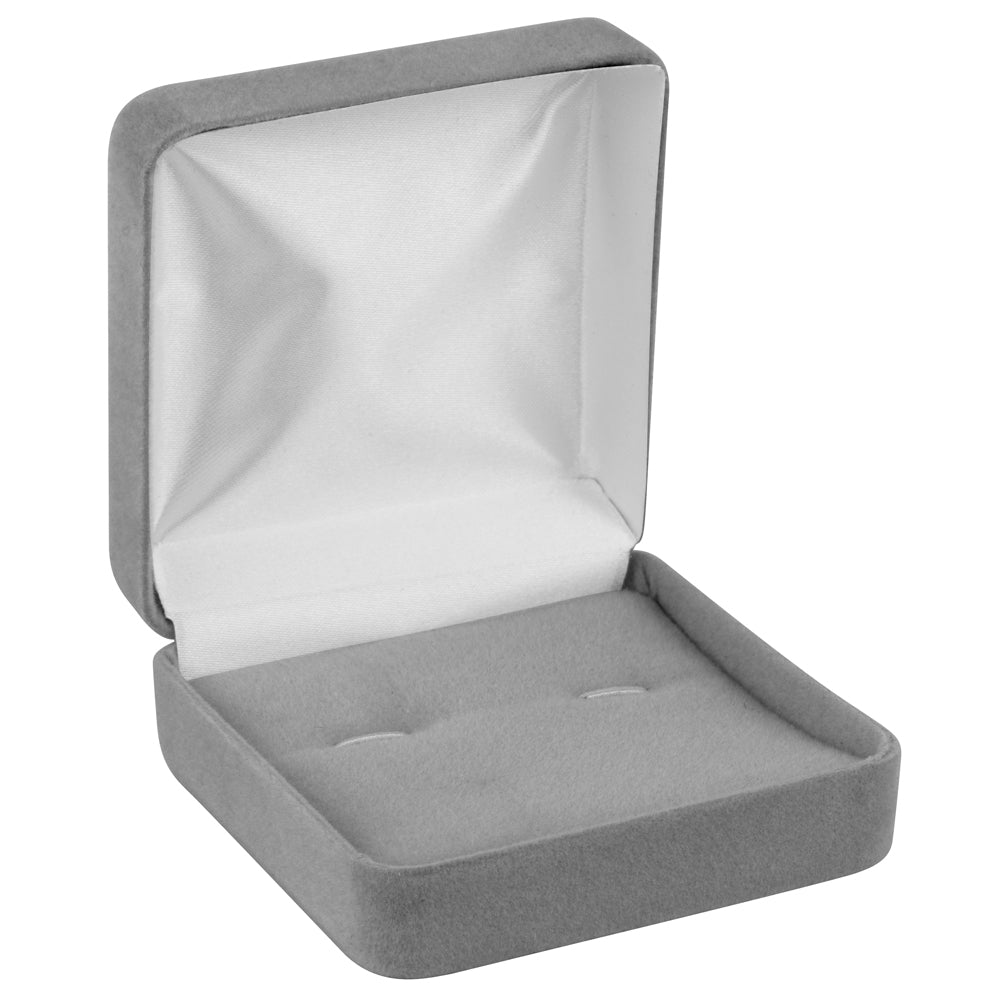 Velour Cufflink Box