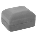 Velour Double Ring Box
