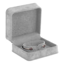 Suede Bangle Box with Matching Suede Interior