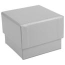 Suede Single Ring Box with Matching Suede Interior