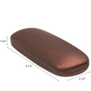 Hard Shell Brushed Eyeglass Case