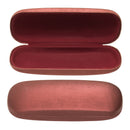 Hard Shell Brushed Eyeglass Case