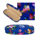Floral PU Eyewear Case with Coordinating Cloth