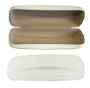 Canvas Textured PU Leatherette Eyewear Case