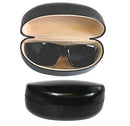 Extra Large Black Leatherette Sunglasses Case