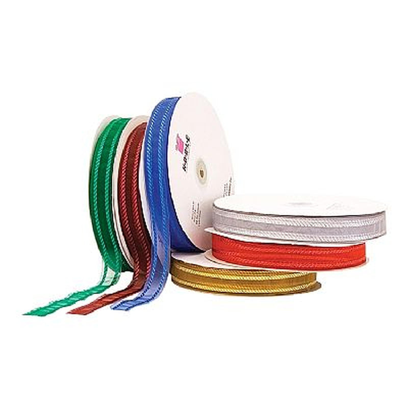 Metallic Stripe Ribbon