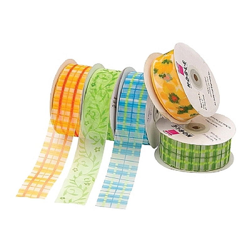 Organza Patterned Ribbon