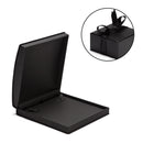 Leatherette Large Set Box Leatherette Interior with Ribboned Packer