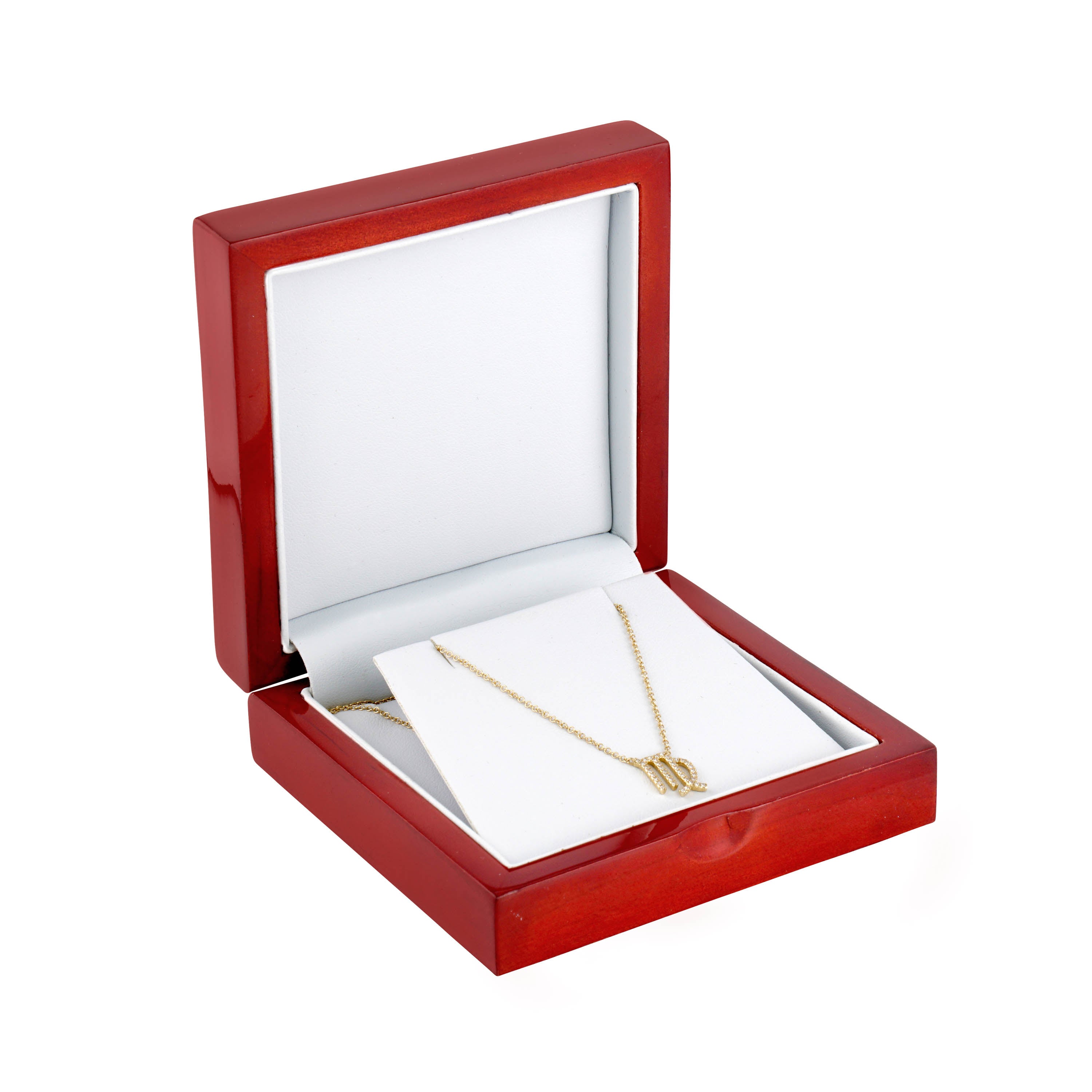 High Shine Mahogany Color Wooden Universal Box