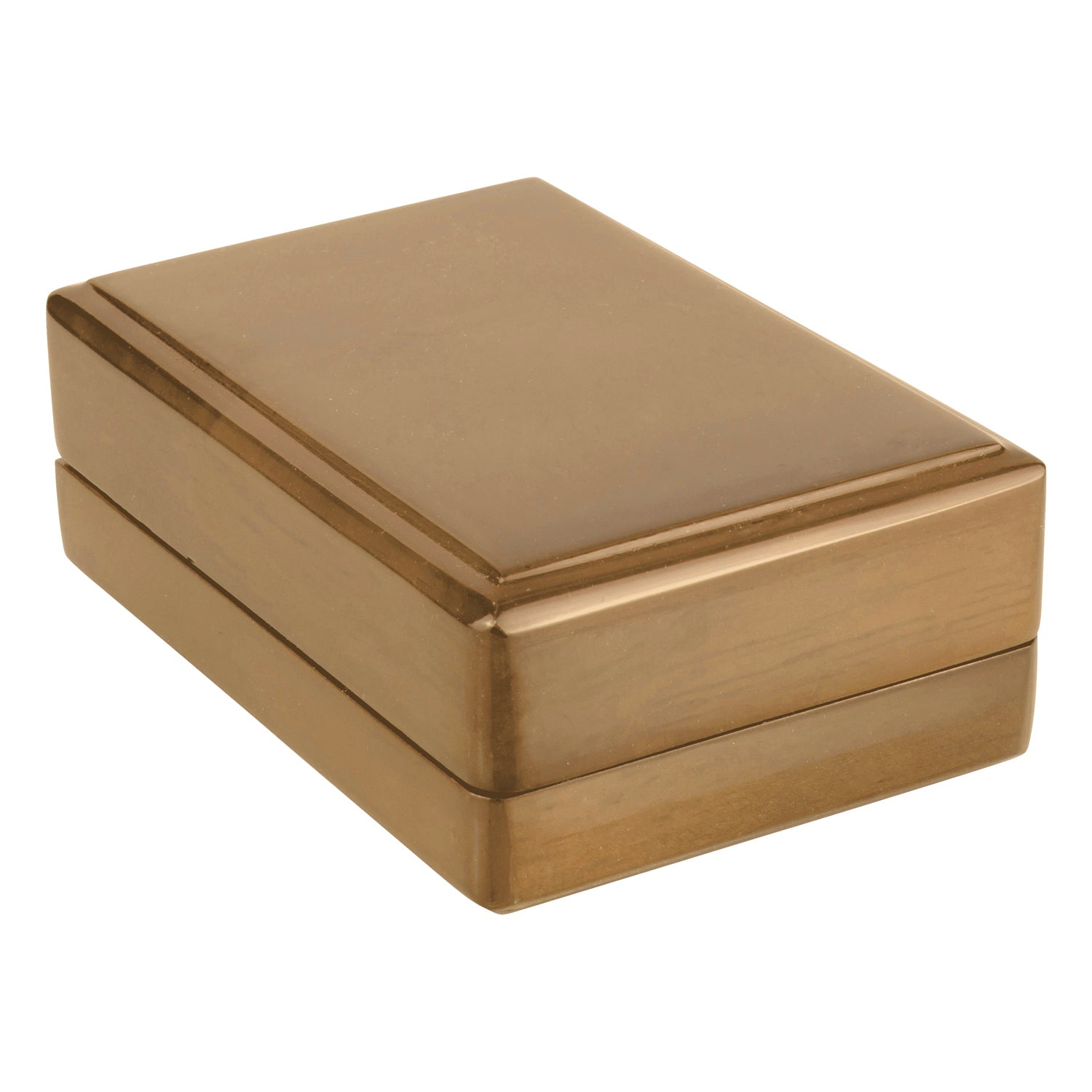 Wooden Pendant Box with Suede Insert