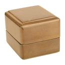 Wooden Single Earring Box with Suede Insert