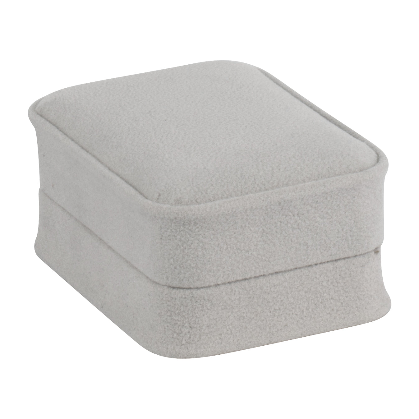 Suede Pendant Box with Matching Suede Interior