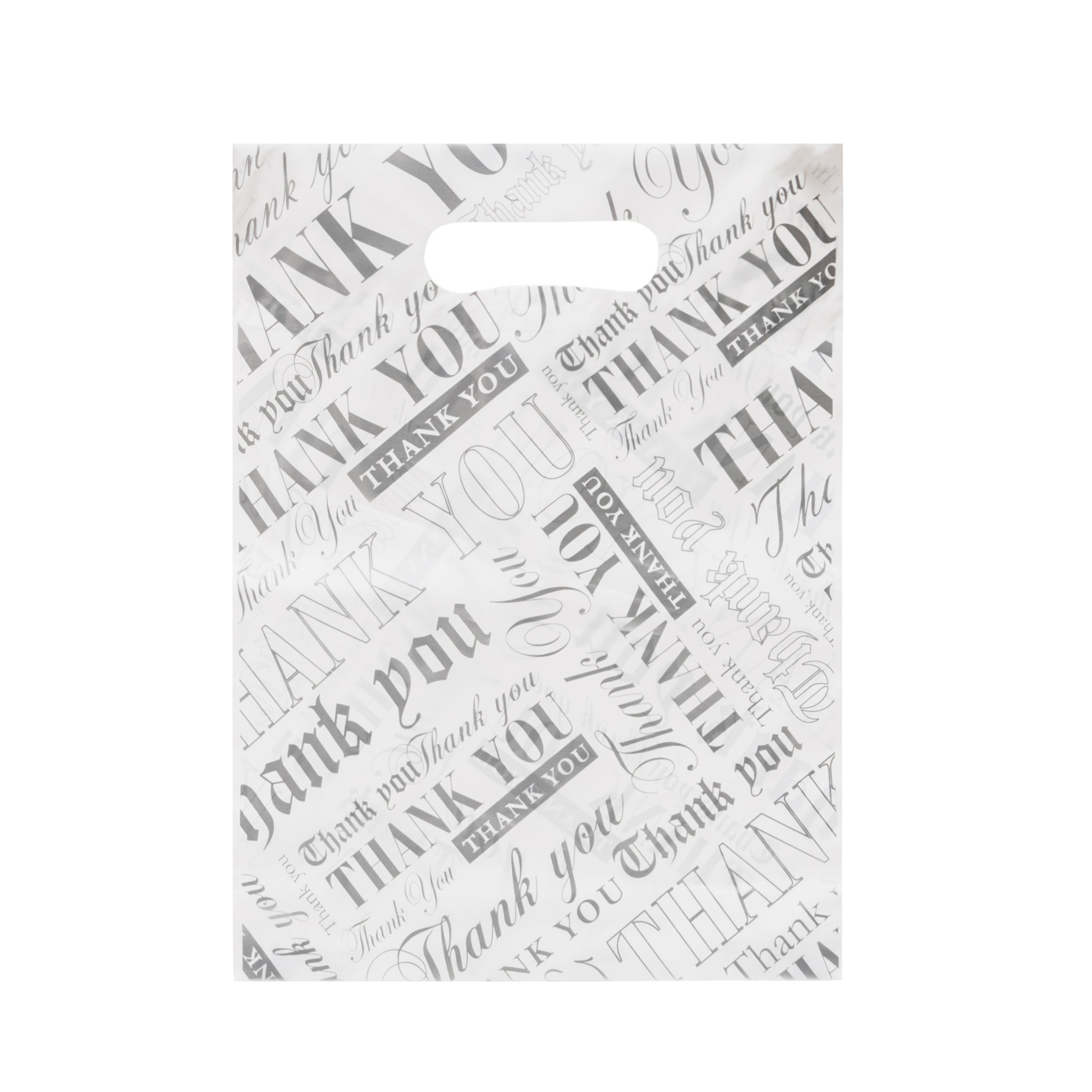 Thank You Printed Plastic Bag
