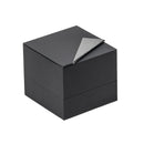 Leatherette Paper Single Ring Box with Suede Rising Platform