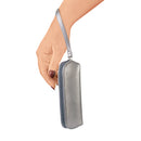 Luxury Zipped Leatherette Case with Additional Pouch