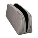 Luxury Zipped Leatherette Case with Additional Pouch