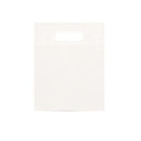 White Double Die Cut Plastic Bag