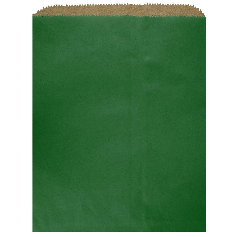 Colored Flat Paper Merchandise Bag