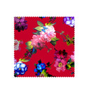 Floral PU Eyewear Case with Coordinating Cloth