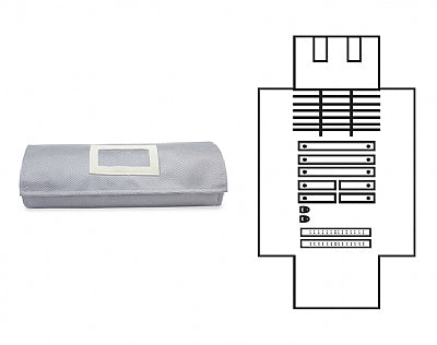 Snap Roll Bag for Assorted Jewelry Pieces