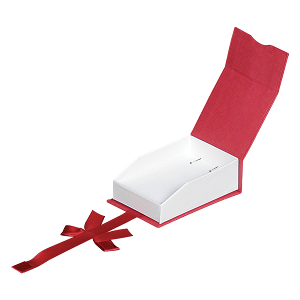 Elegant Paper Pendant Box with a Unique Magnetic Ribbon