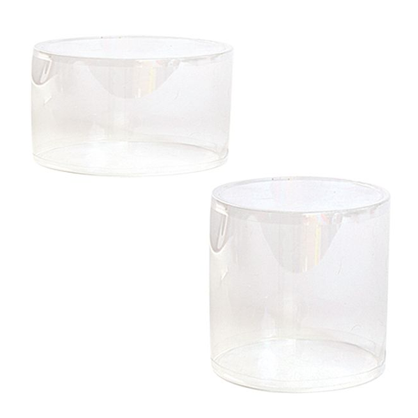 Round Clearcase Clear Round Containers
