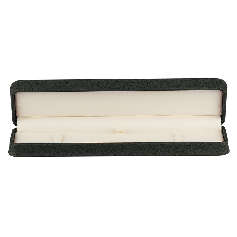 Nabuka Leatherette Bracelet Box with Cream Interior