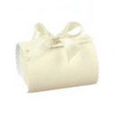 Ivory Linen Confection Boxes