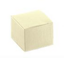 Ivory Linen Confection Boxes
