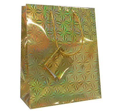 Euro Tote Hologram Paper Bag