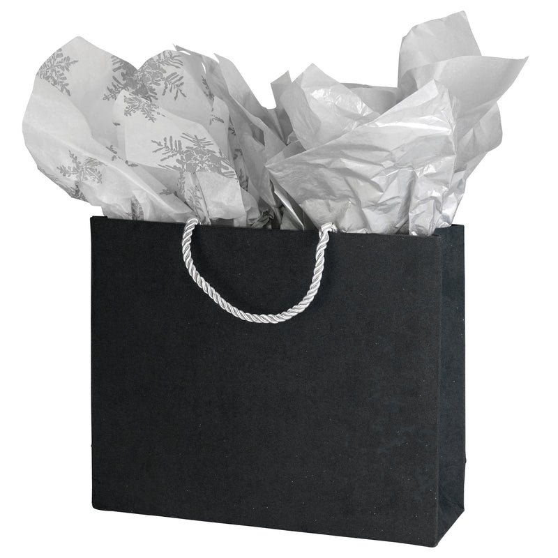 Suede Tote Paper Bag