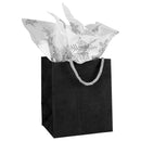 Suede Tote Paper Bag