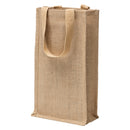 Jute Blend Wine Tote