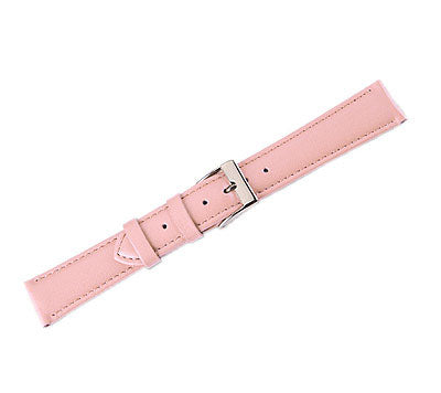 Leather Watch Band Soft Leather Fresh Pink (20mm) Regular