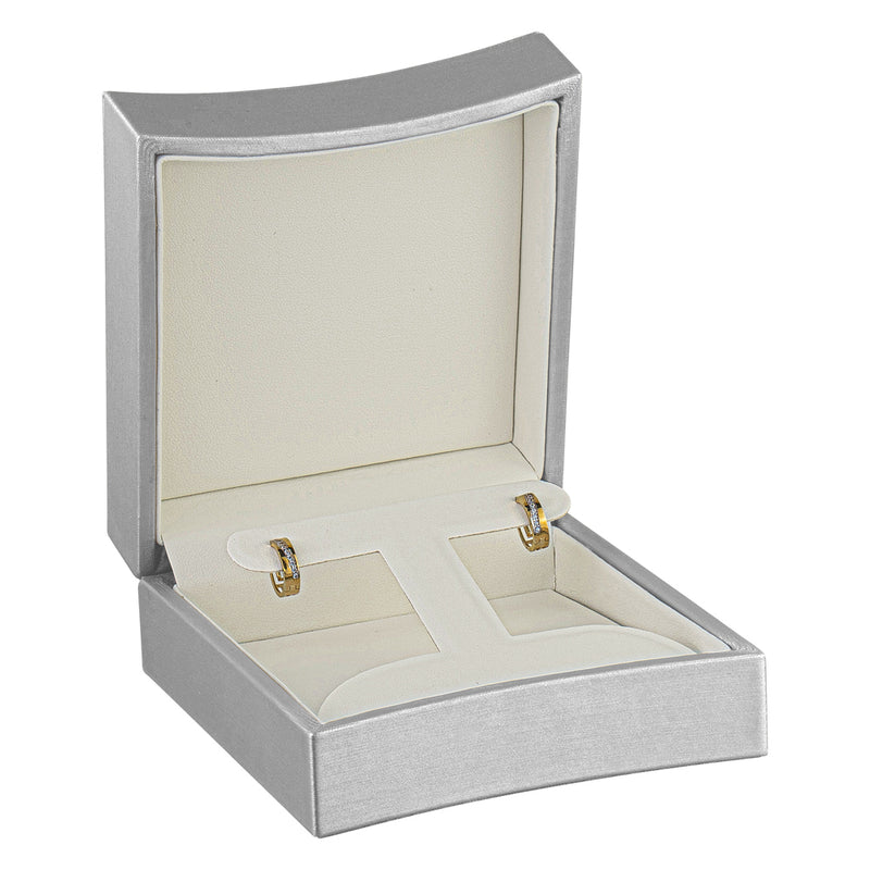 Silk Moon French Clip Earring or Pendant Box with Removable Pad