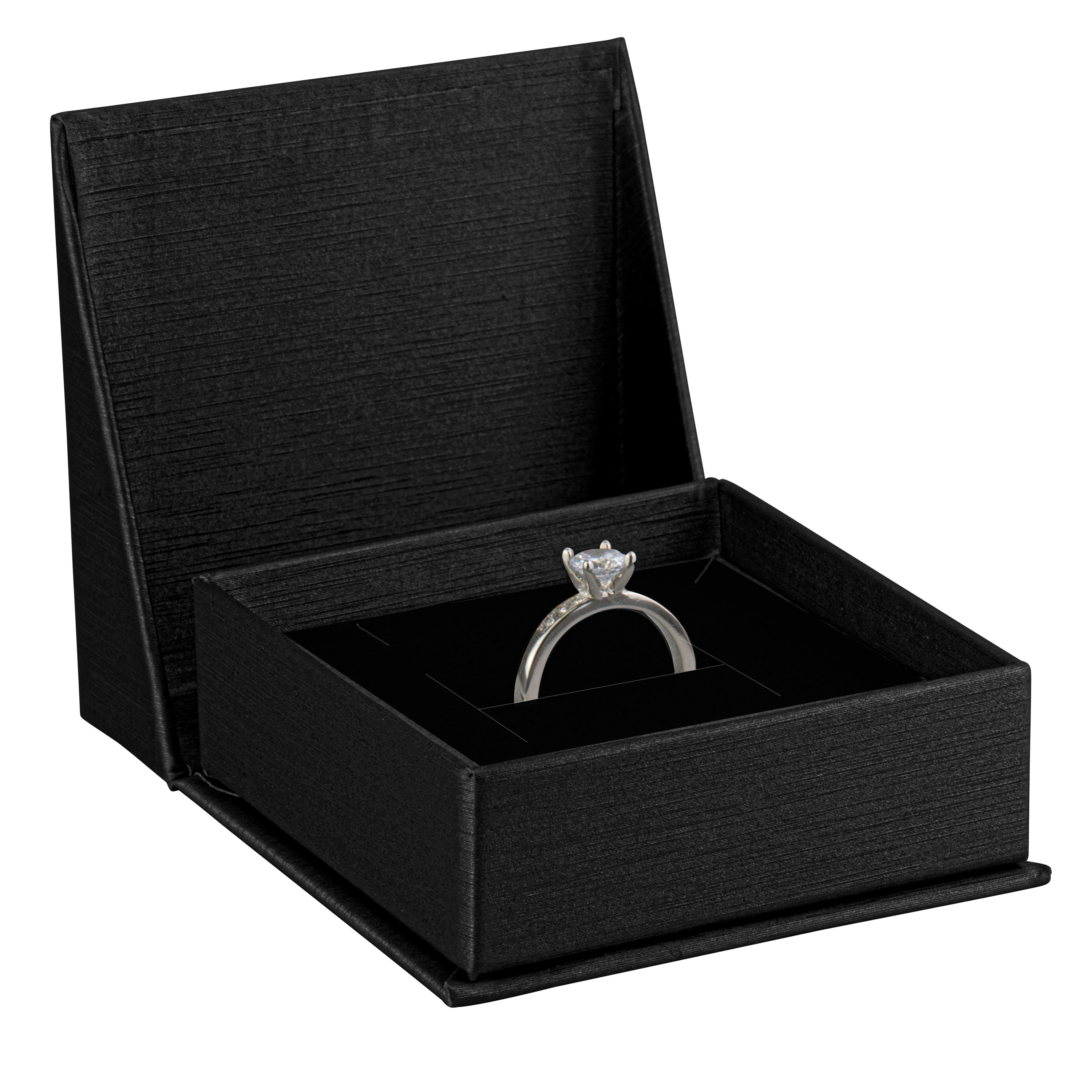 Silk Paper Pendant and Ring Jewelry Box