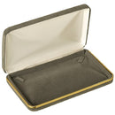 Velvet Pearl Box with Gold Rims and Matching Insert