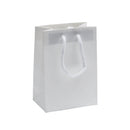 Euro Tote Embossed Ribbed Paper Bag