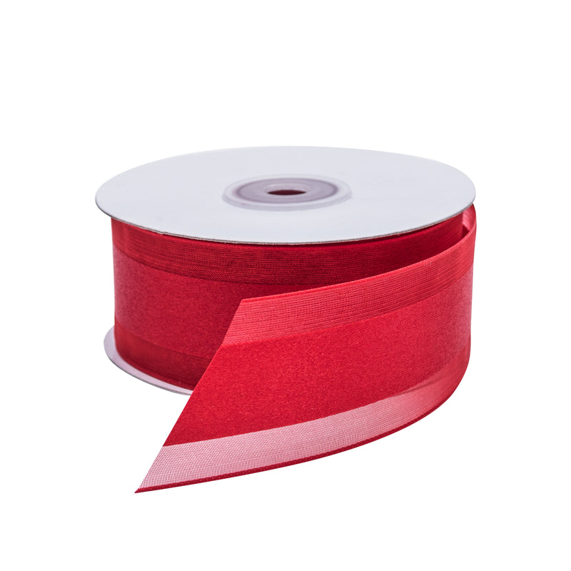 Organza Edge Satin Ribbon