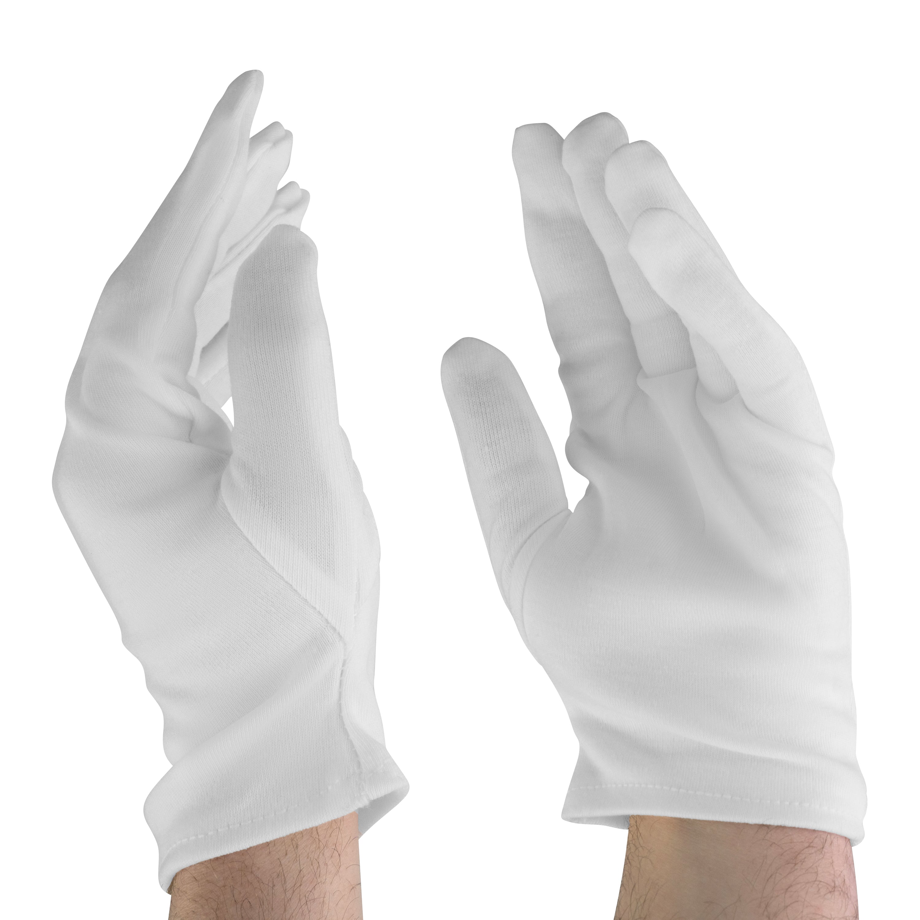 White Cotton Gloves
