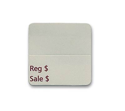 Price Tag with Regular Price and Sale Price