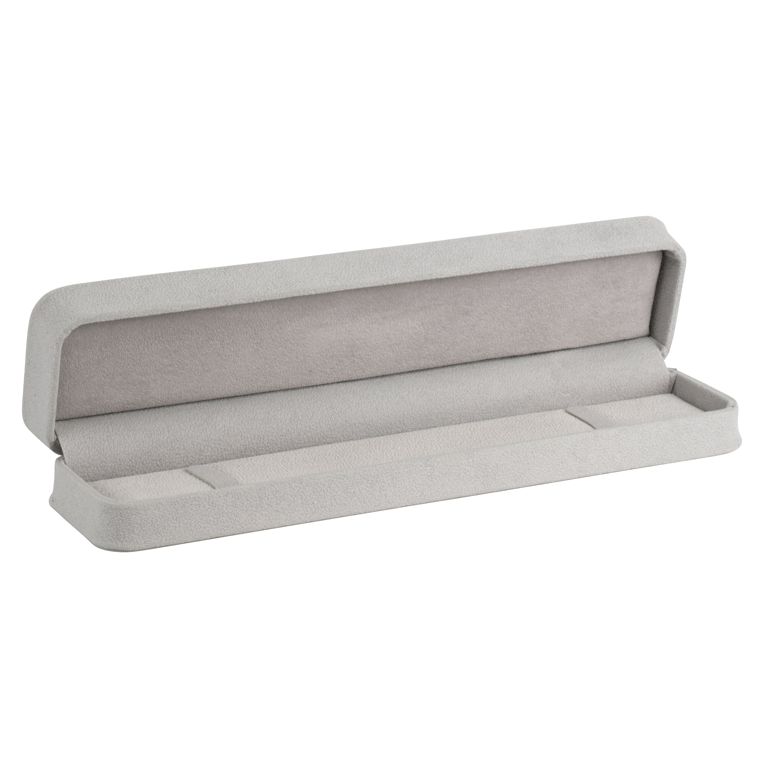 Suede Bracelet Box with Matching Suede Interior
