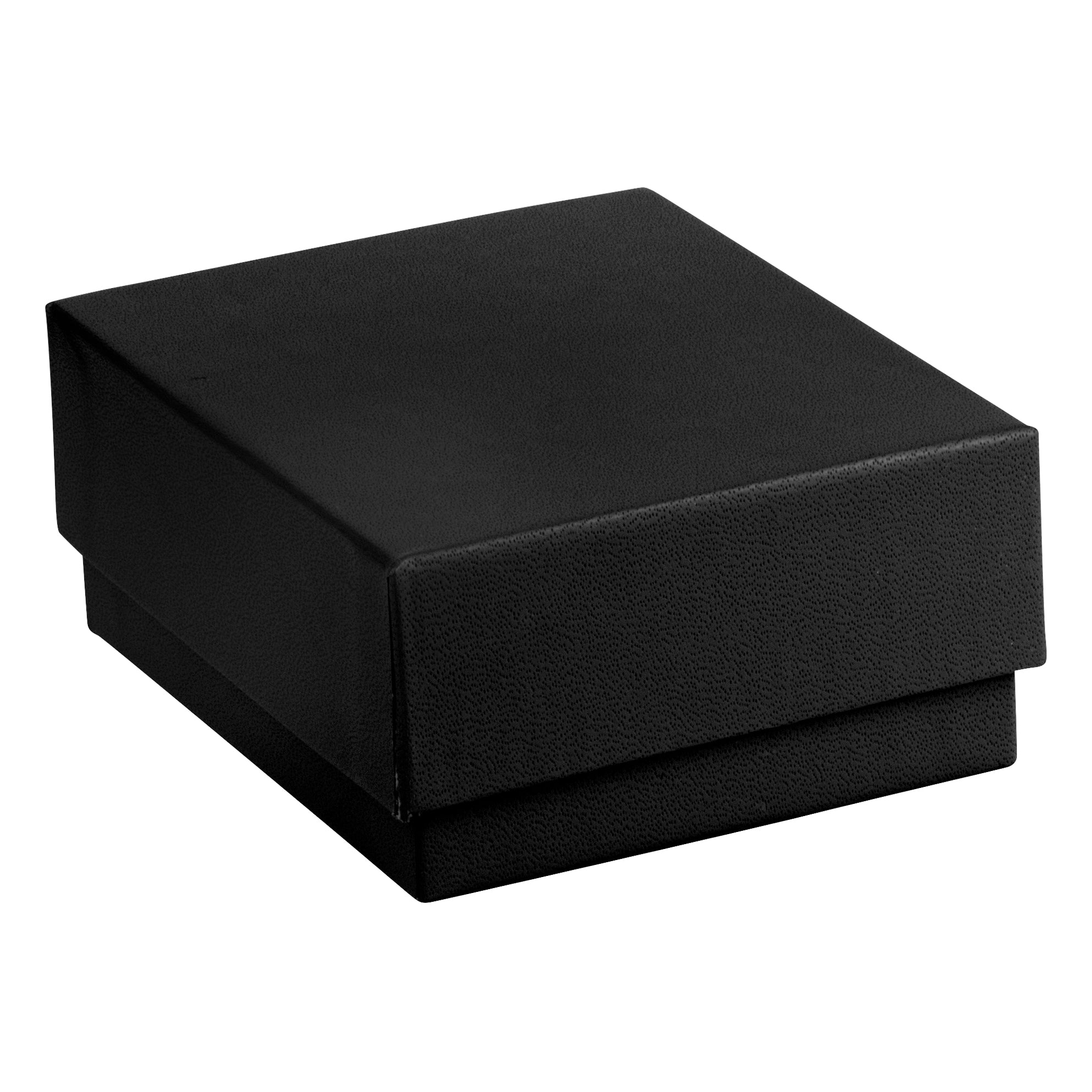 Suede Large French Clip Earring Box with Matching Suede Interior