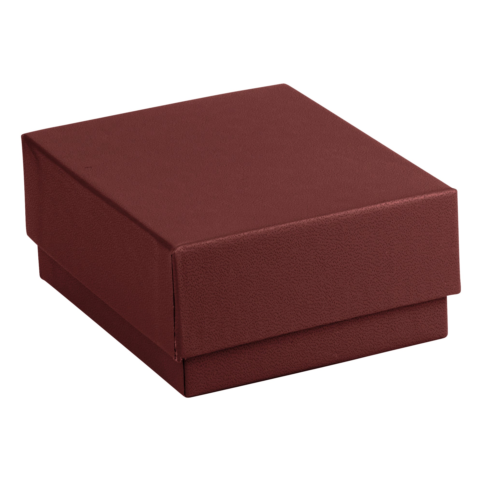 Suede Large French Clip Earring Box with Matching Suede Interior