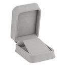 Suede Pendant Box with Matching Suede Interior