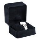 Suede Watch Box with Matching Suede Interior