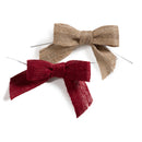 Jute Bow with Twist Tie